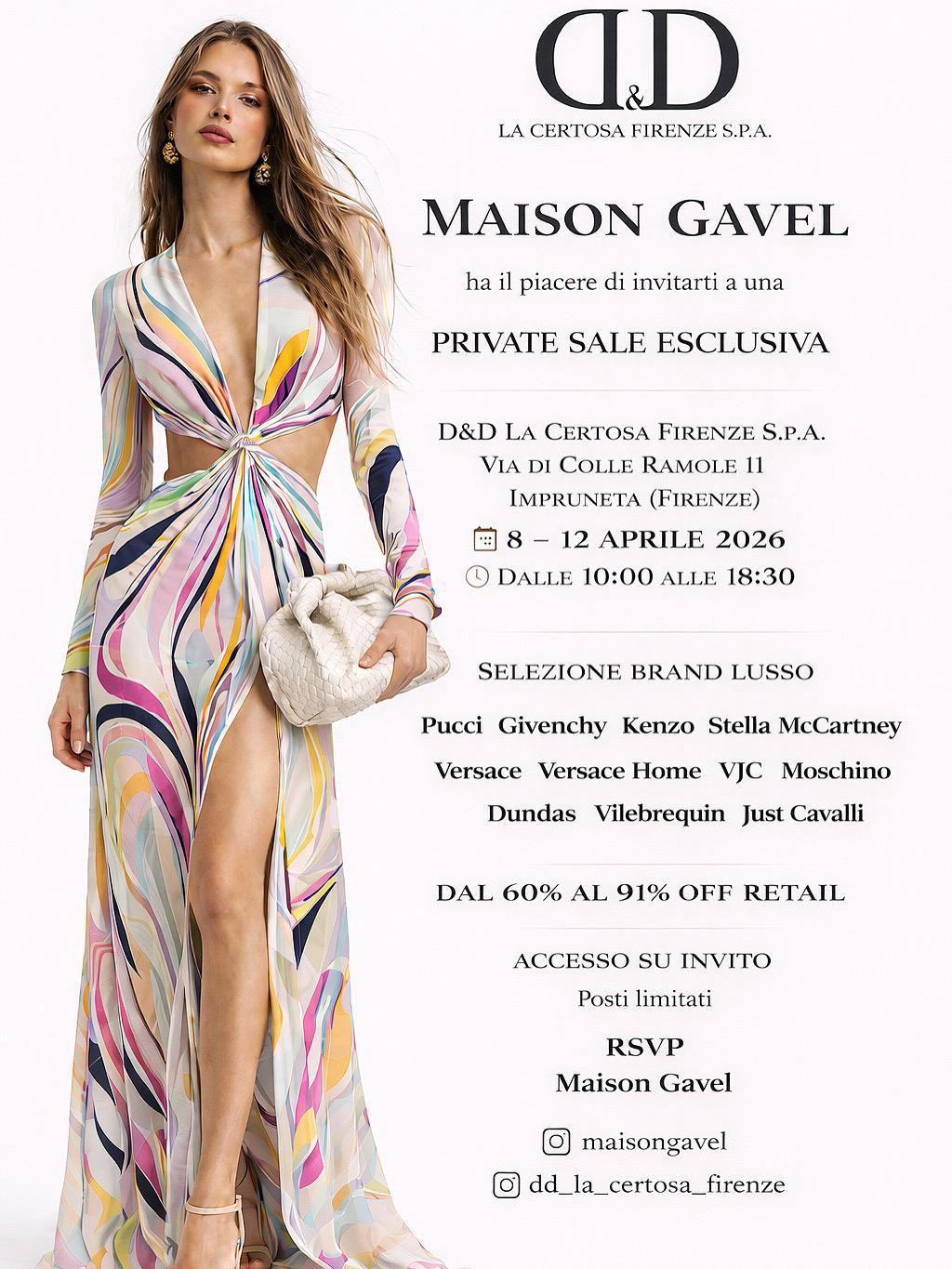 Maison Gavel — Private Sale Esclusiva Aprile 2026